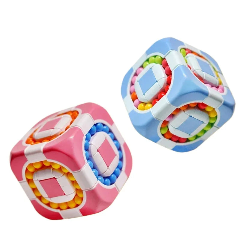 Magic Bean Fidget Decompression Cube for Release Stress Autism Anxiety Relieve Adult Kids Stress Relief Anti-Stress Fingertip