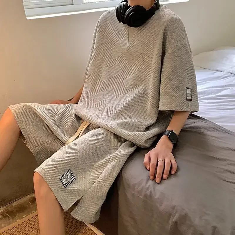 Loose Summer Sportswear Set for Men – Casual, Cool & On-Trend!